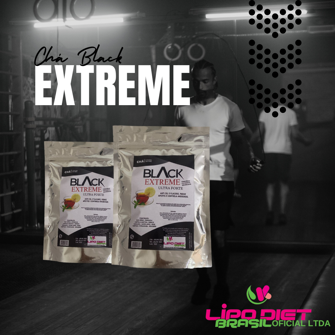 KIT 10 Chá Black Extreme