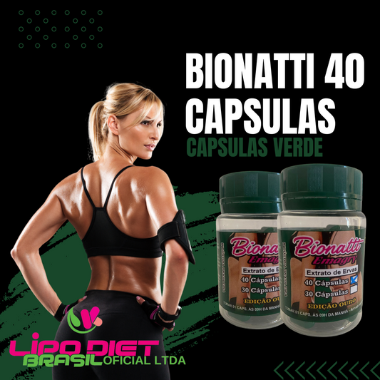 KIT 10 Bionatti 40 Cápsula Verde